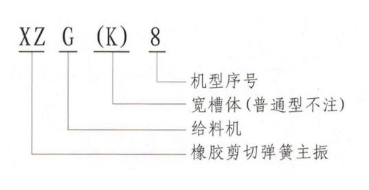 XZG雙質(zhì)體振動(dòng)給料機(jī)型號(hào)說(shuō)明-河南振江機(jī)械